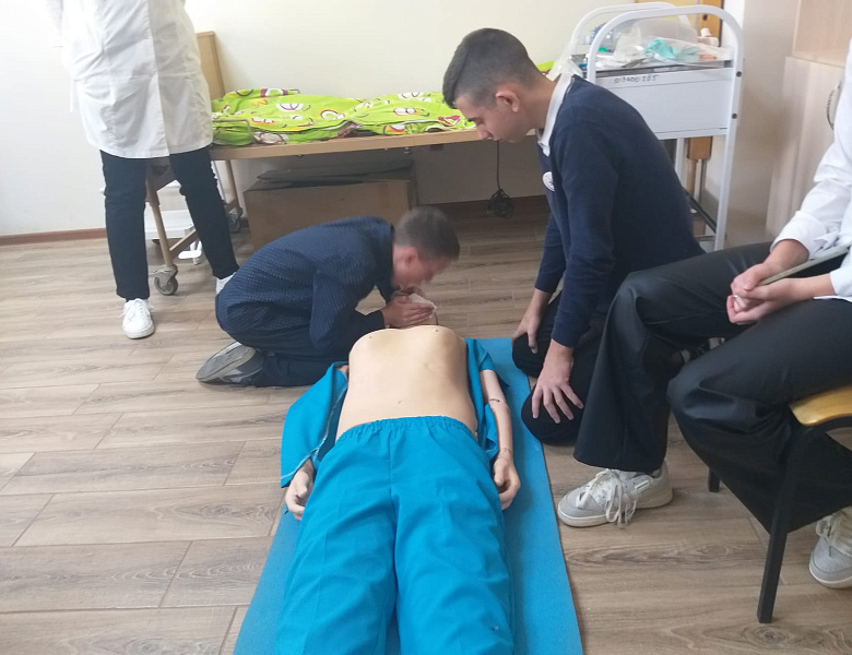 Гости из Керченской спортивной школы-интернат